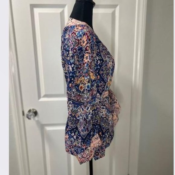 Jasmine Kimono in Paisley Lilac Motif from Anthropologie – One Size - NWT - Picture 7 of 9